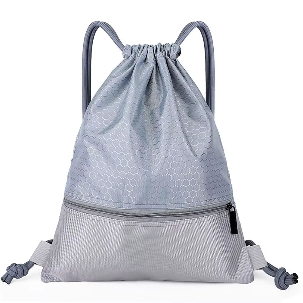 1Pc Foldable Waterproof Gym Bag Fitness Backpack Drawstring Shop Pocket Hiking Camping Beach Swimming Men Women Sports Bags