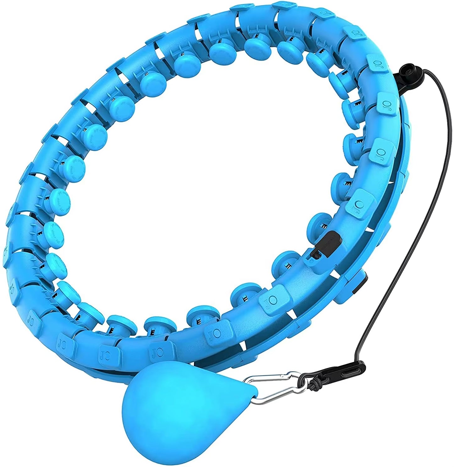 Dropshipping Wholesale Weighted Hula Hoops Fitness Hula Ring for Adults Slimming