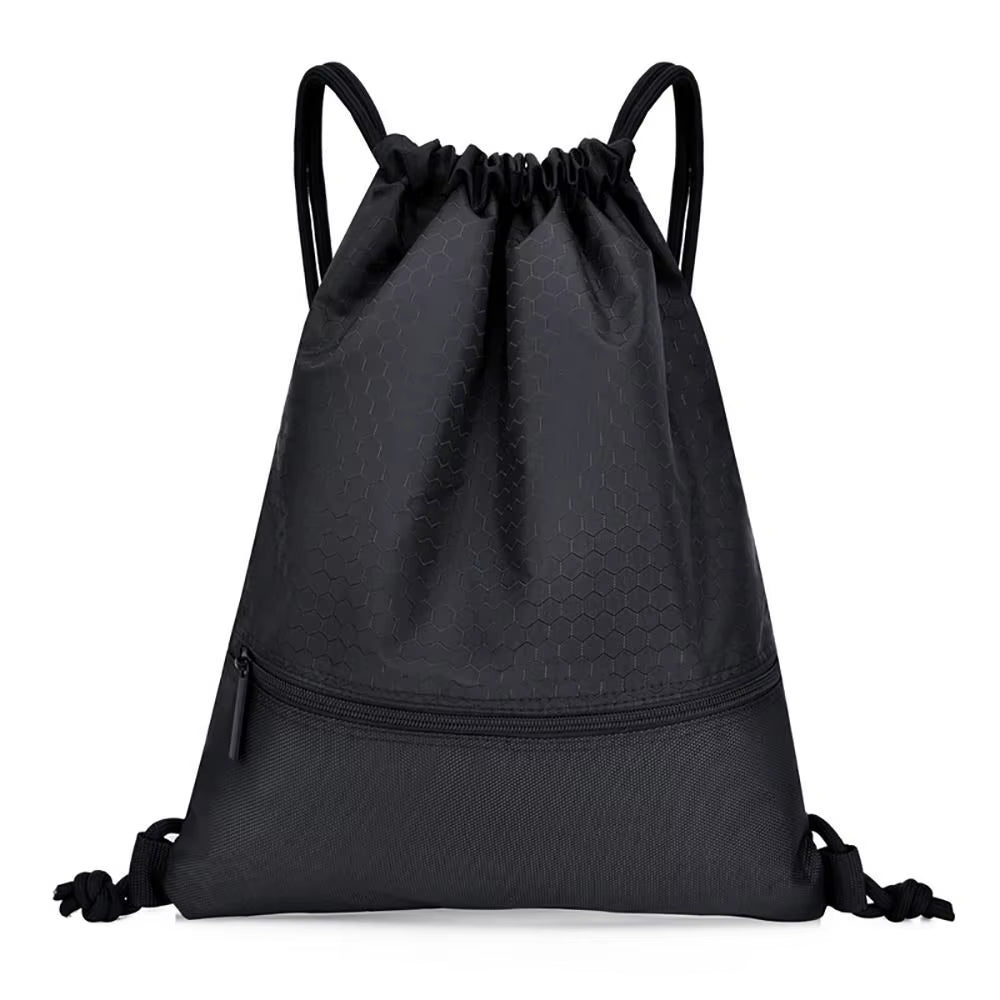 1Pc Foldable Waterproof Gym Bag Fitness Backpack Drawstring Shop Pocket Hiking Camping Beach Swimming Men Women Sports Bags