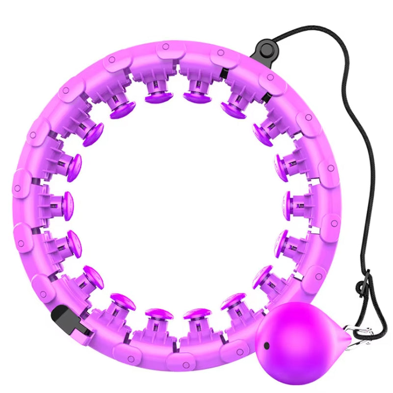 Dropshipping Wholesale Weighted Hula Hoops Fitness Hula Ring for Adults Slimming