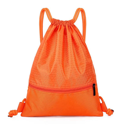 1Pc Foldable Waterproof Gym Bag Fitness Backpack Drawstring Shop Pocket Hiking Camping Beach Swimming Men Women Sports Bags